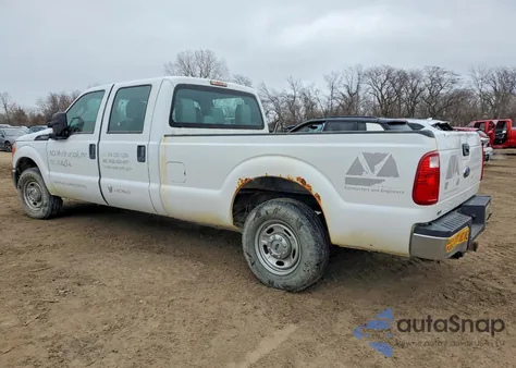 2016 Ford F250 Super Duty из США, поврежденный, VIN 1FT7W2A64GEC85259